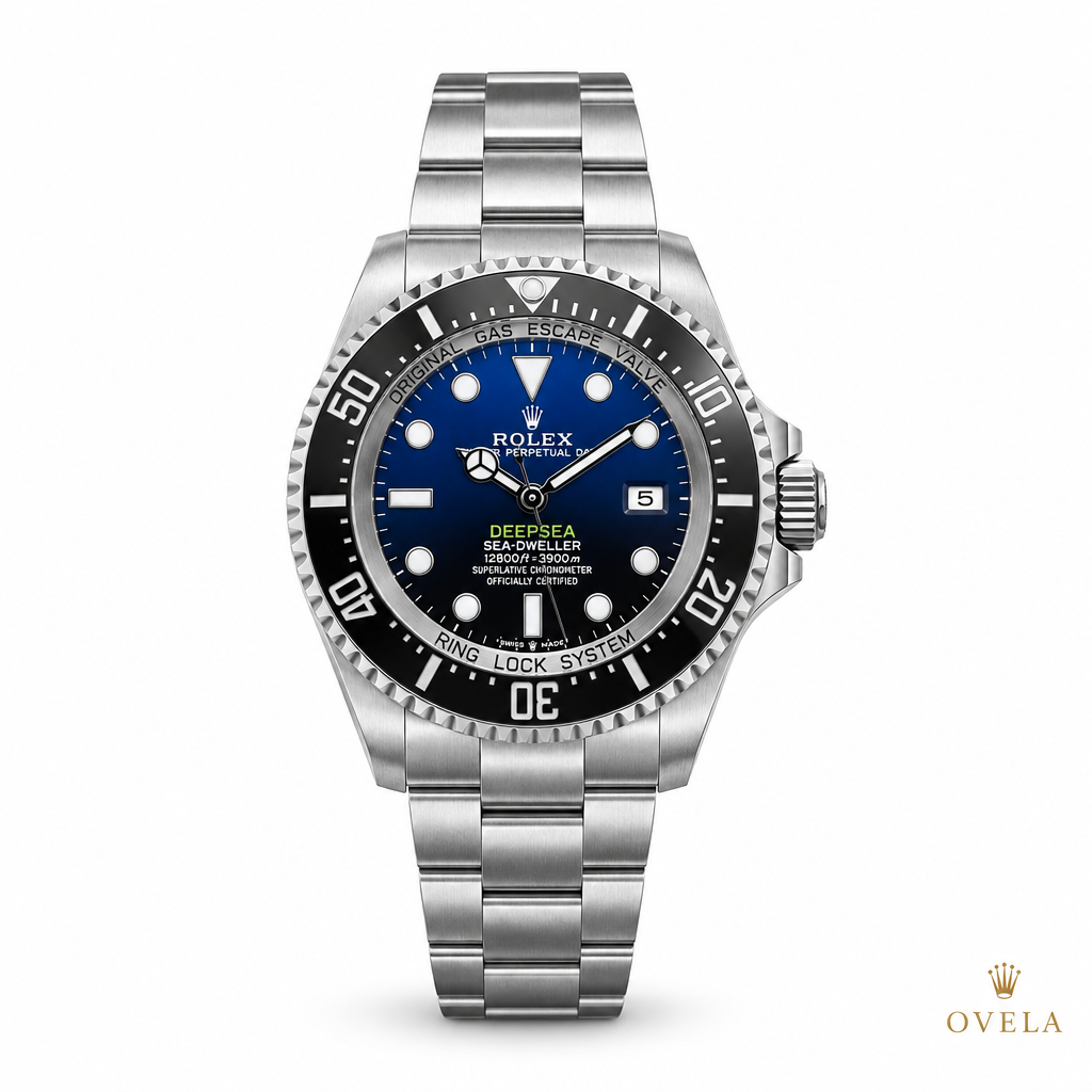 Couverture de la montre avec logo OVELA