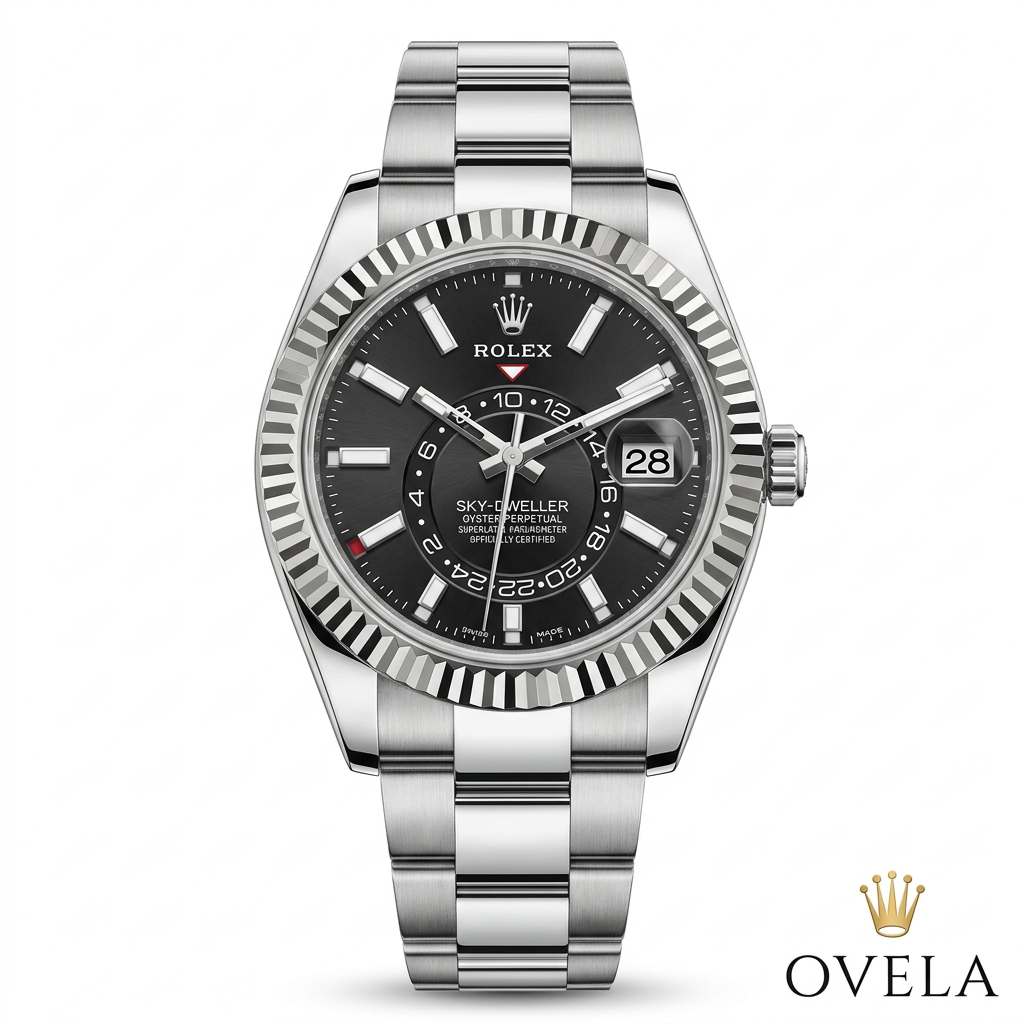 Couverture Sky-Dweller noire OVELA