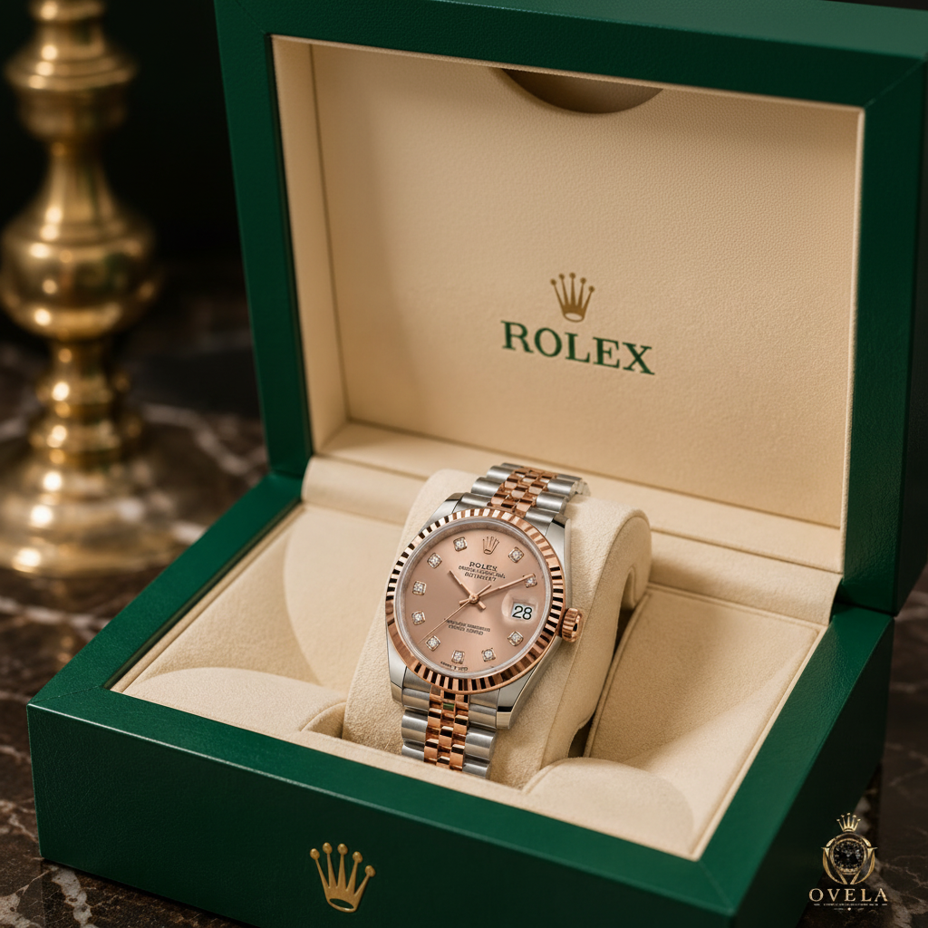 Datejust Rose boîte verte