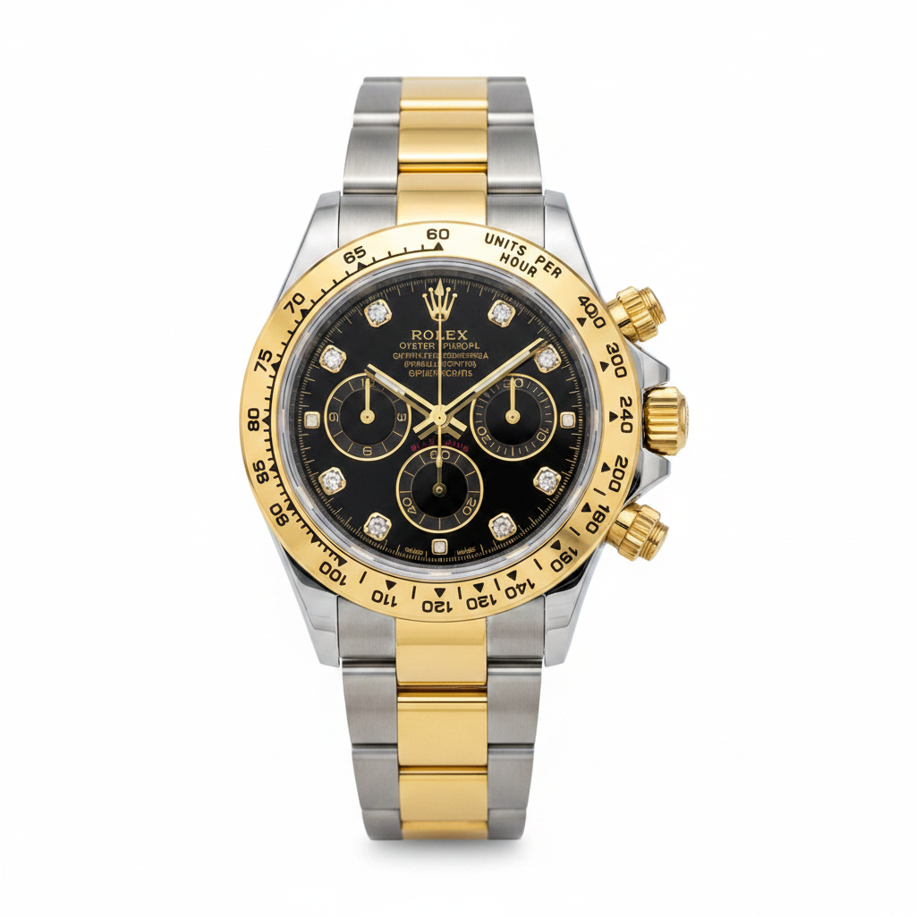 Rolex Daytona fond blanc