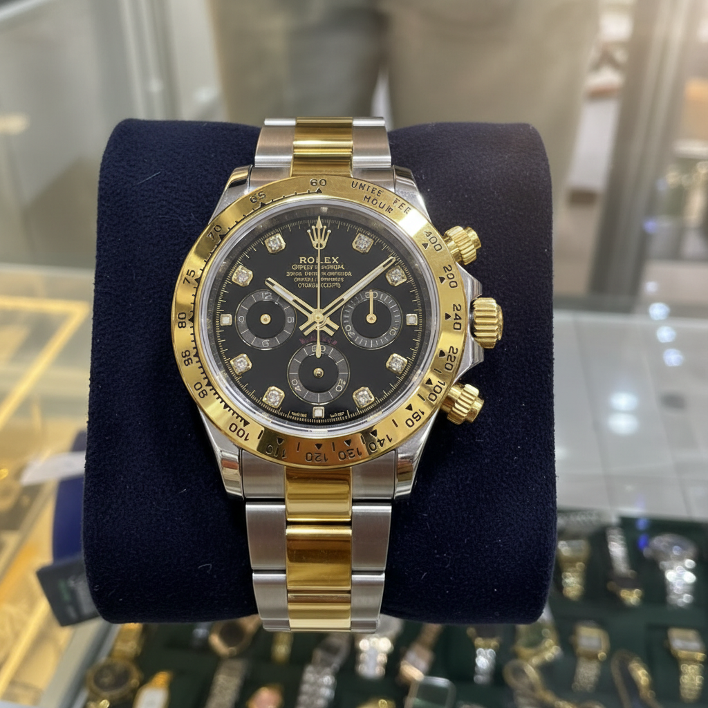 Rolex Daytona velours marine