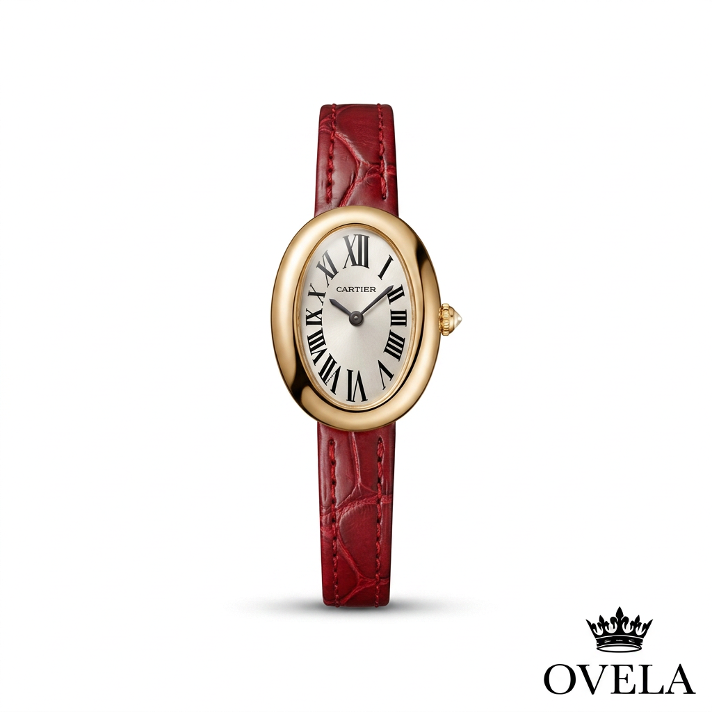OVELA red-strap watch cover matching the reference