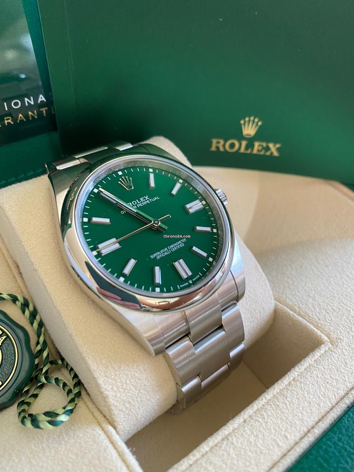 Rolex Oyster Perpetual – Green Dial