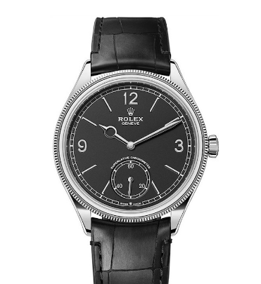 Rolex 1908 collection,39 mm,18 kt OR BLANC