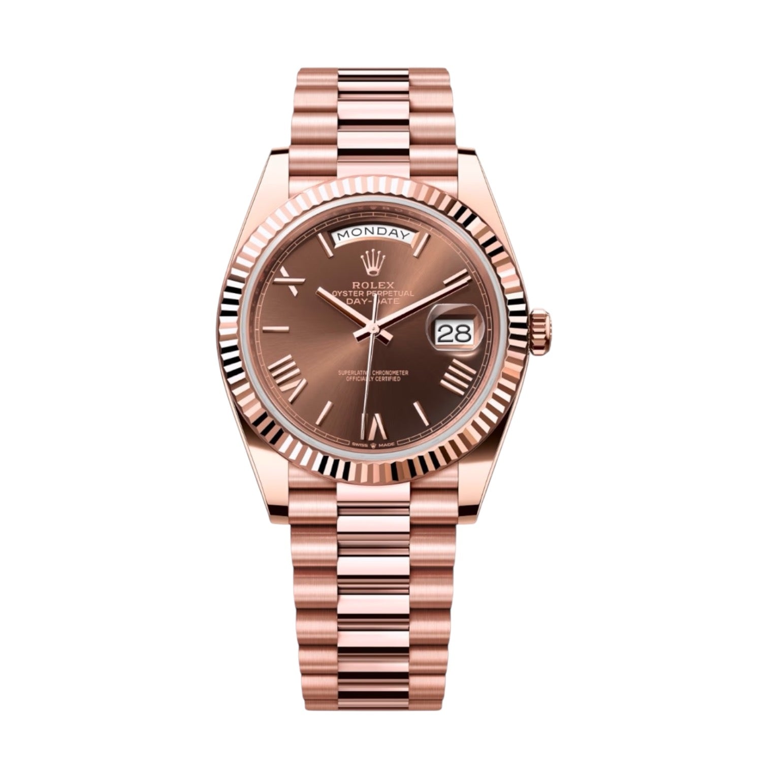 Rolex Day-Date 40mm Chocolate Dial