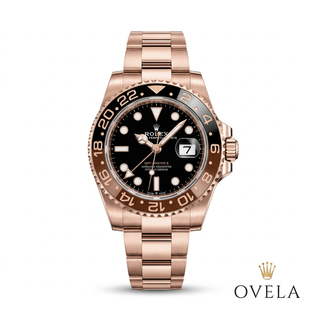 Couverture de la montre avec logo OVELA