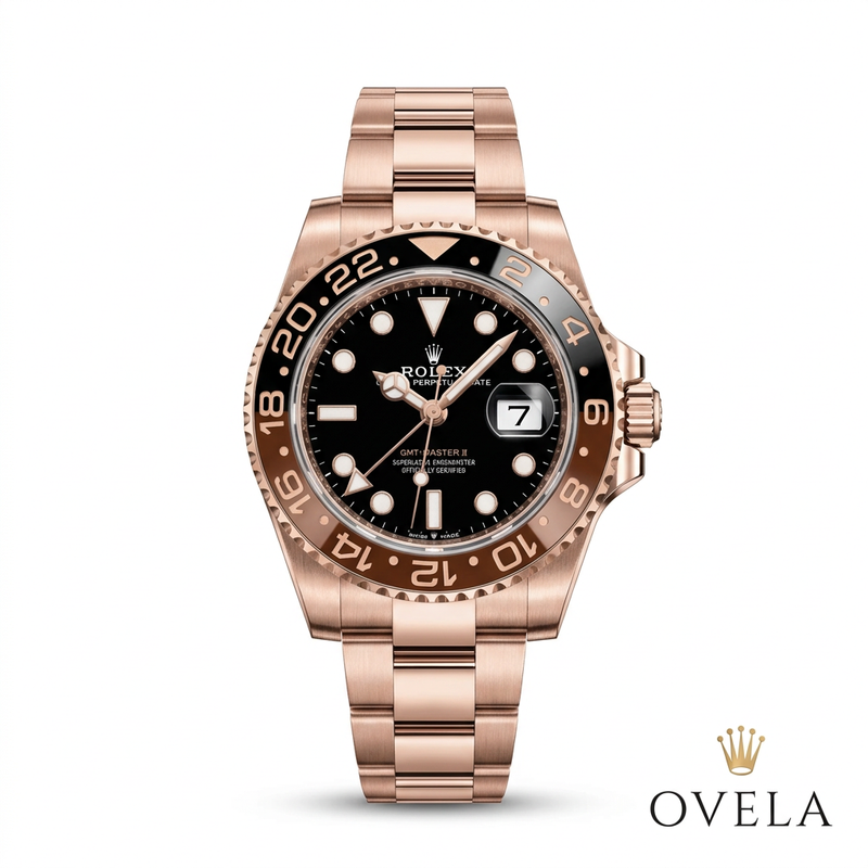 Couverture de la montre avec logo OVELA