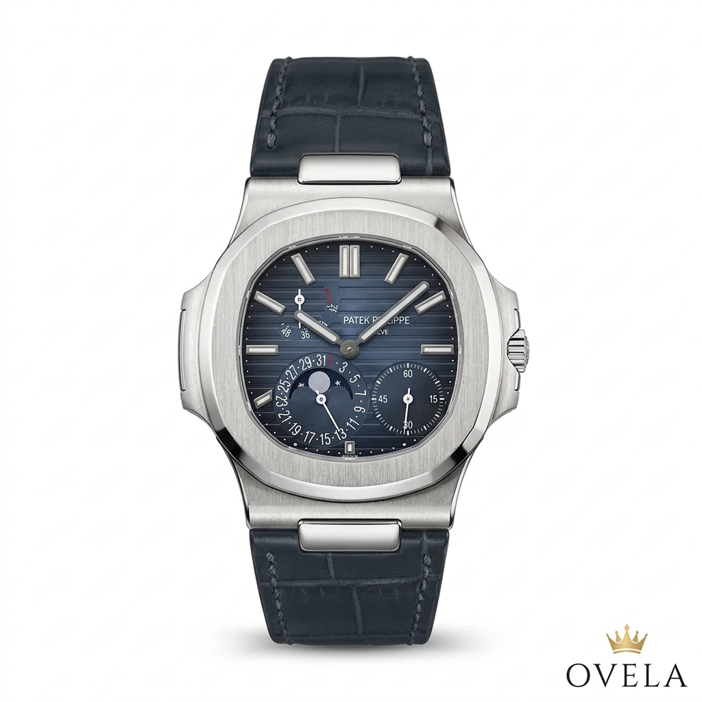 Couverture de la montre OVELA cadran bleu