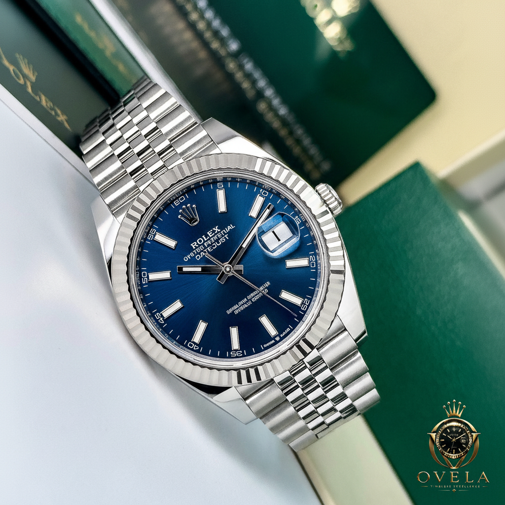 Datejust 41 - Posé boîte + OVELA