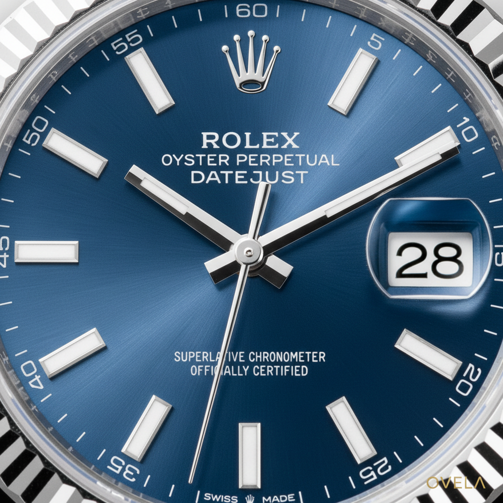 Datejust macro dial
