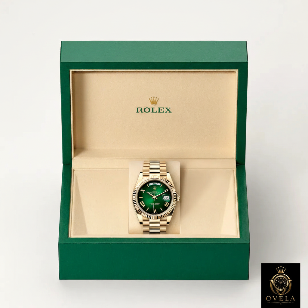 Day-Date 40 - Boîte Rolex + OVELA