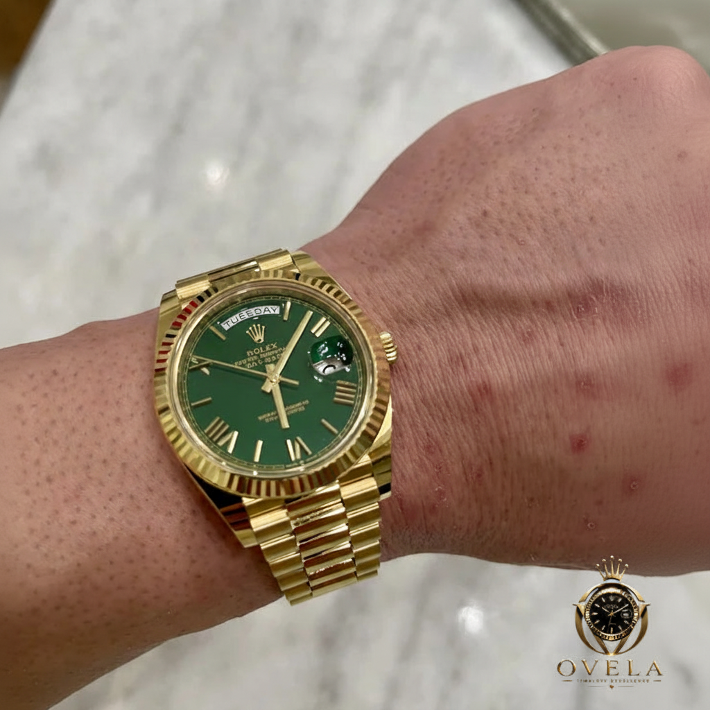 Day-Date 40 - Poignet marbre + OVELA