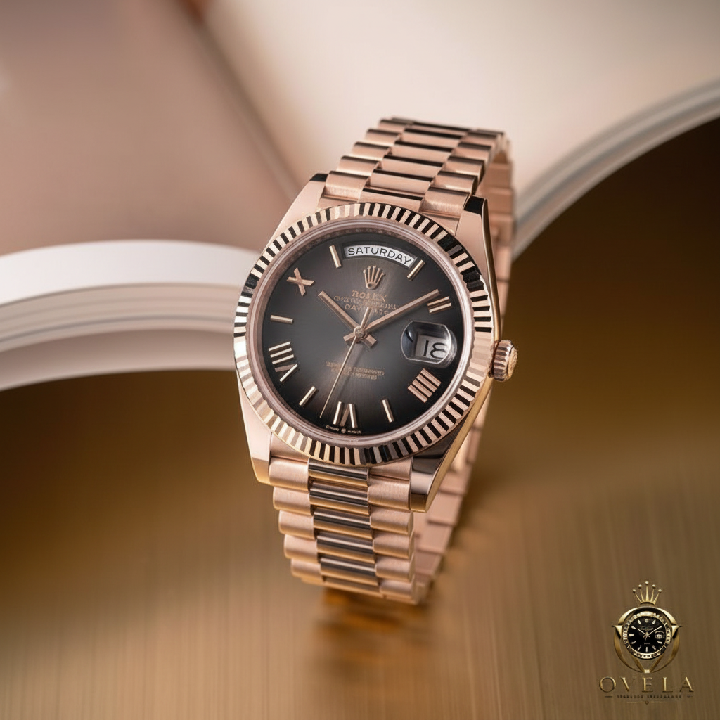 Day-Date magazine doré OVELA