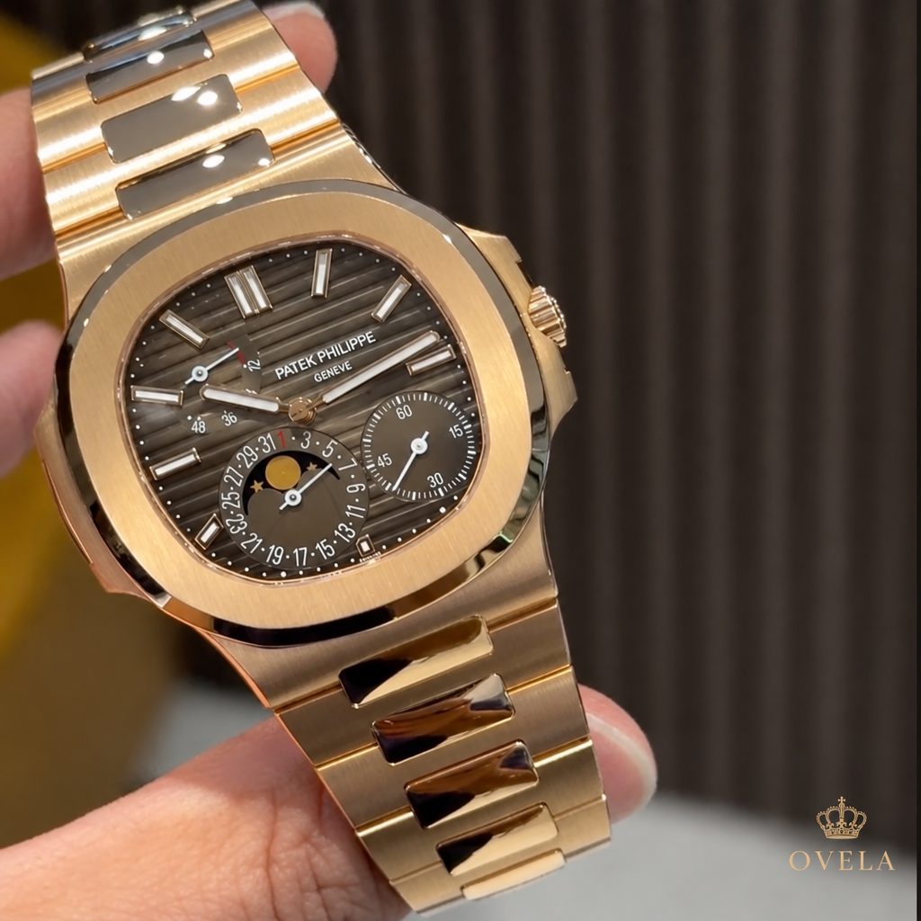 Nautilus 5712/1R — Or Rose | Cadran Brun