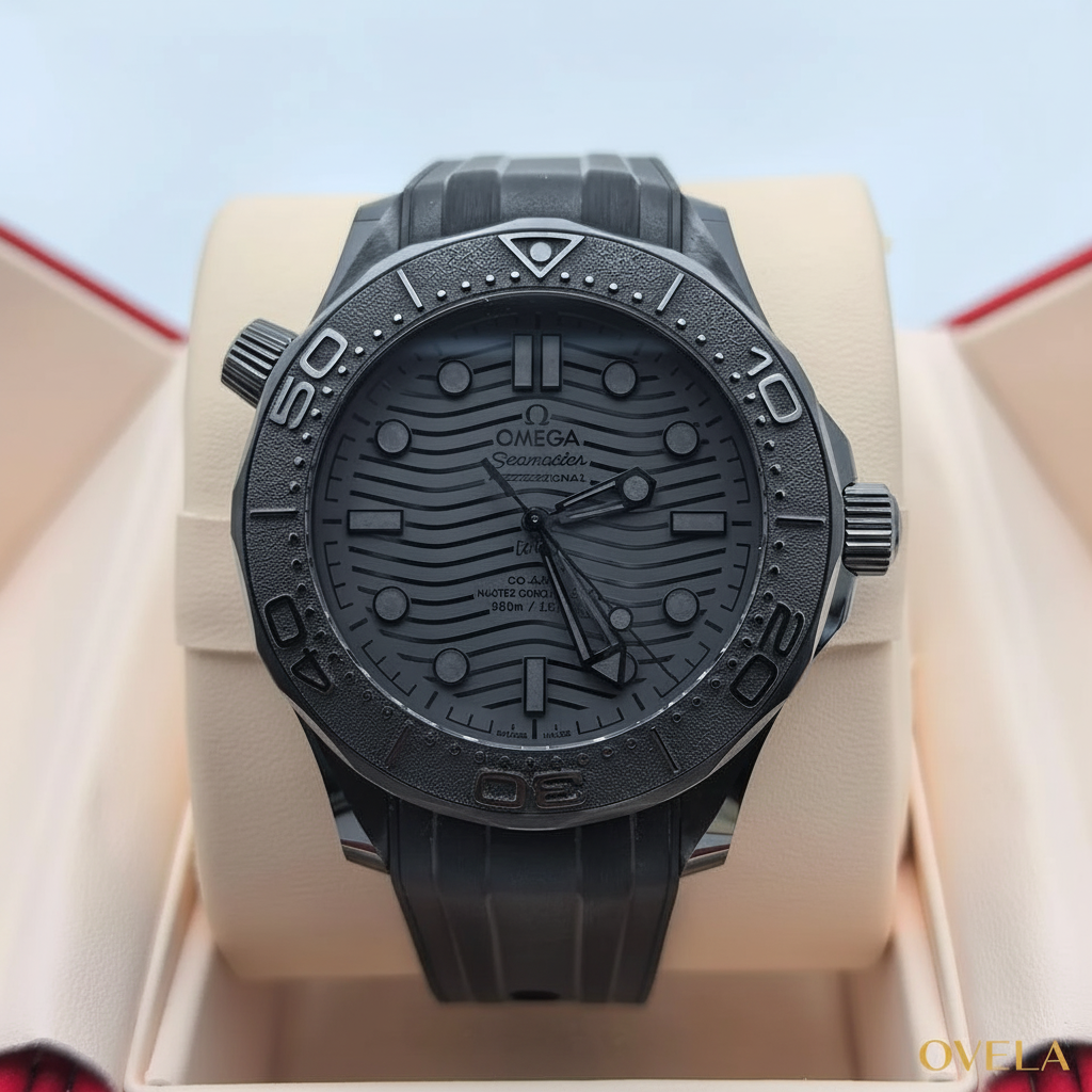 Omega Seamaster Diver 300M — Black Black | Céramique | Caoutchouc Noir
