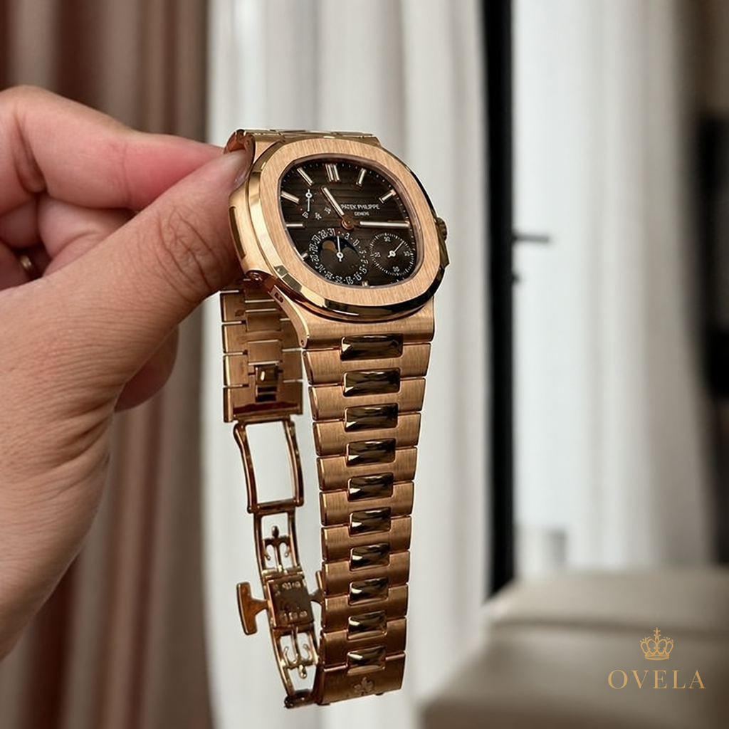 Nautilus 5712/1R — Or Rose | Cadran Brun