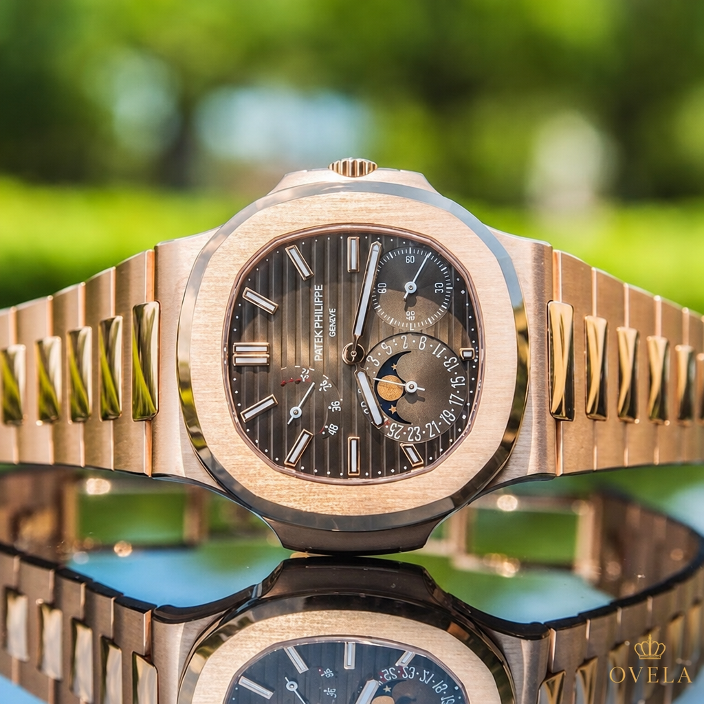 Nautilus 5712/1R — Or Rose | Cadran Brun
