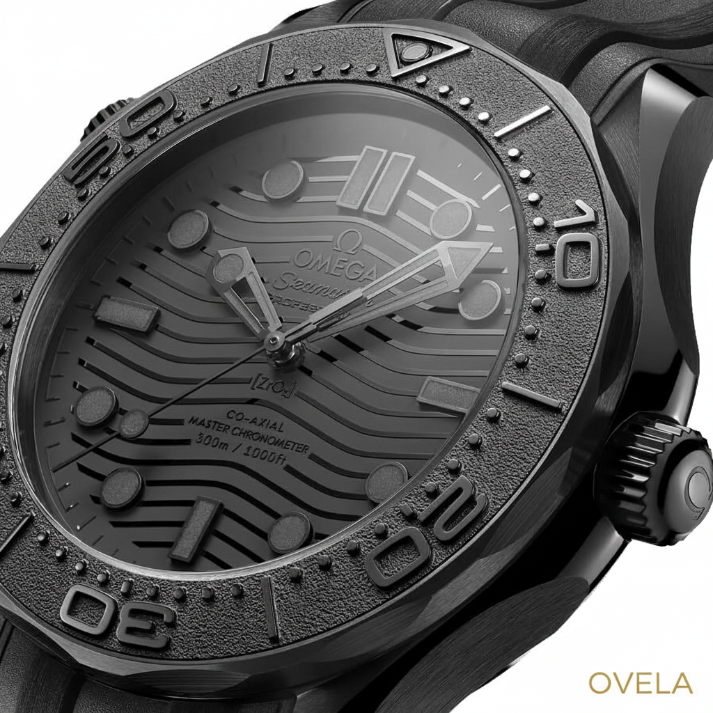 Omega Seamaster Diver 300M — Black Black | Céramique | Caoutchouc Noir