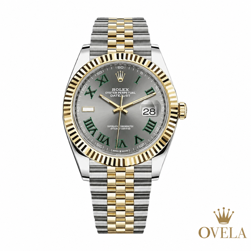 Rolex Datejust 41 | Two-Tone | Cadran Slate | Jubilee