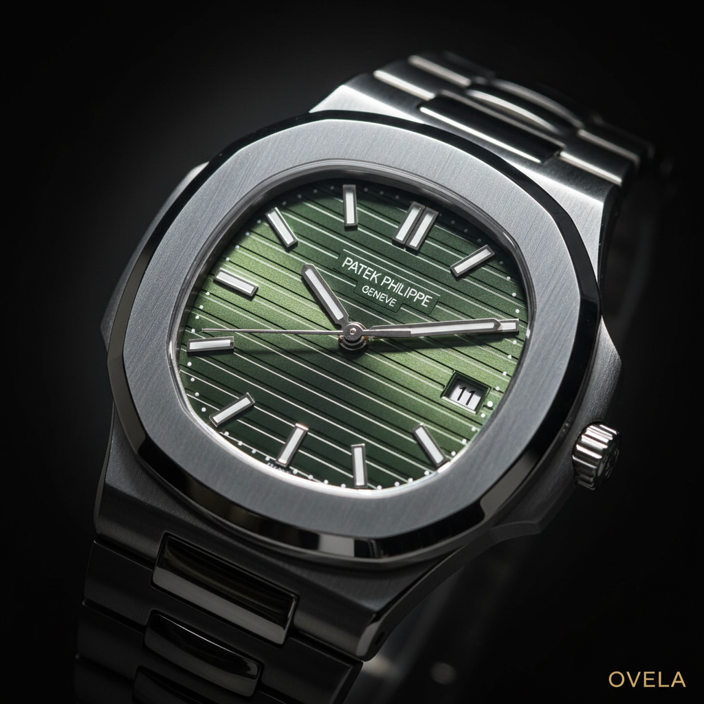 Patek Philippe Nautilus  — Acier | Cadran Vert  | Bracelet Acier