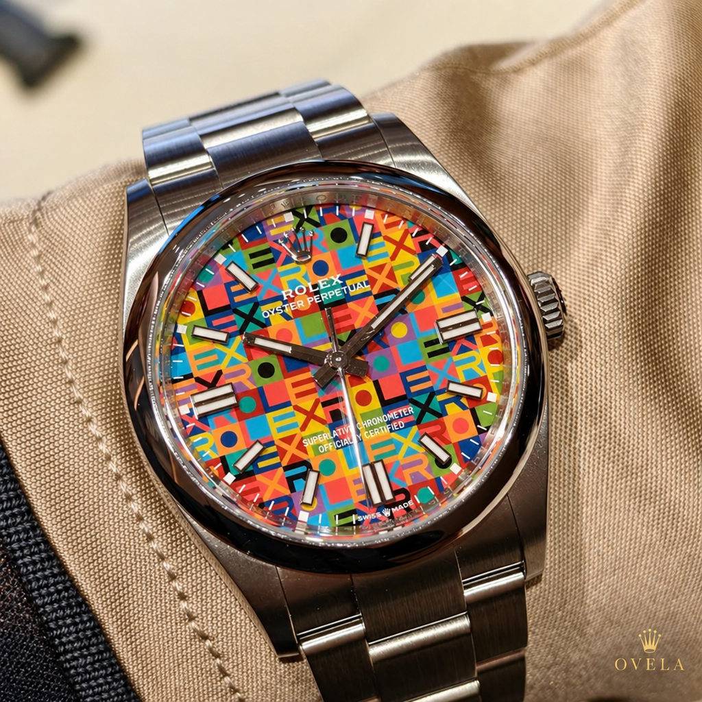 Rolex Oyster Perpetual — Cadran Célébration