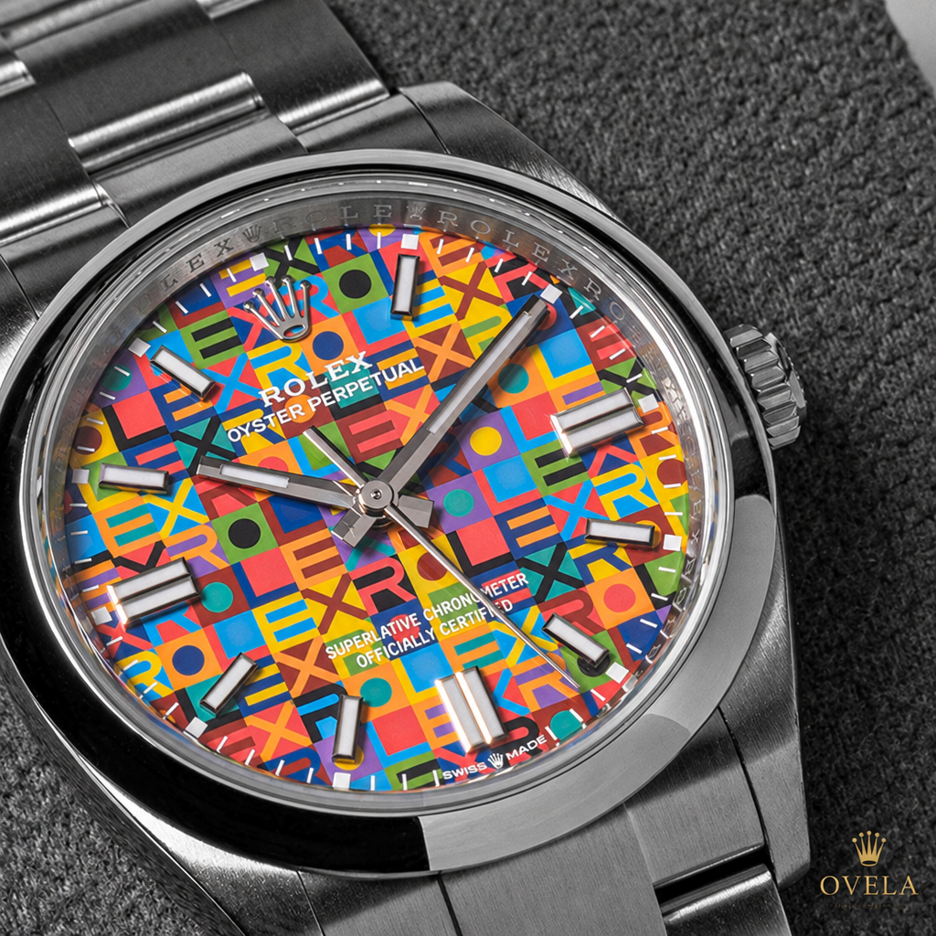 Rolex Oyster Perpetual — Cadran Célébration