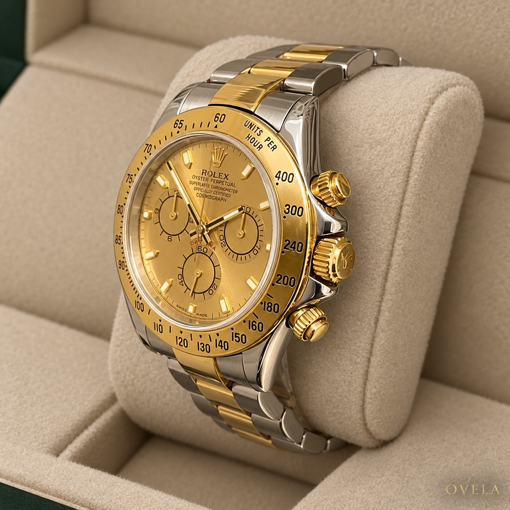 Rolex Daytona Cosmograph Bicolore – Acier & doré , Cadran Champagne