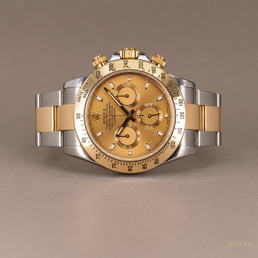 Rolex Daytona Cosmograph Bicolore – Acier & doré , Cadran Champagne
