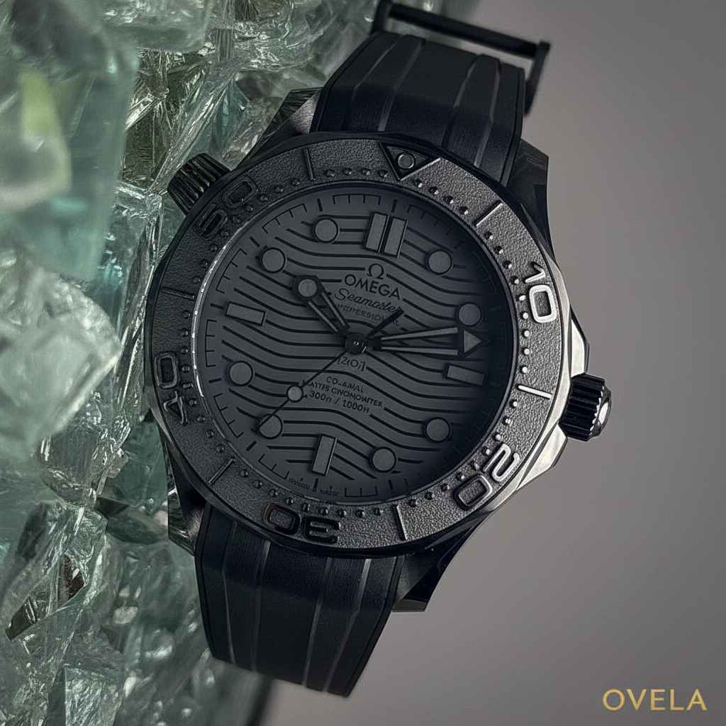 Omega Seamaster Diver 300M — Black Black | Céramique | Caoutchouc Noir