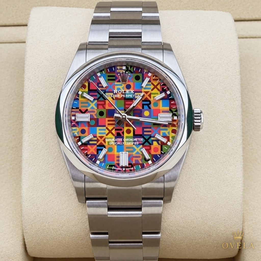 Rolex Oyster Perpetual — Cadran Célébration