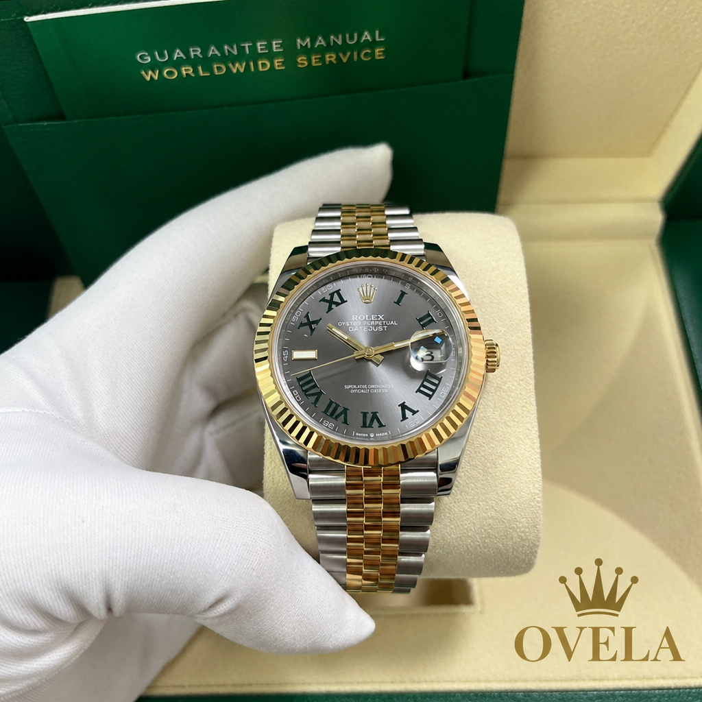 Rolex Datejust 41 | Two-Tone | Cadran Slate | Jubilee