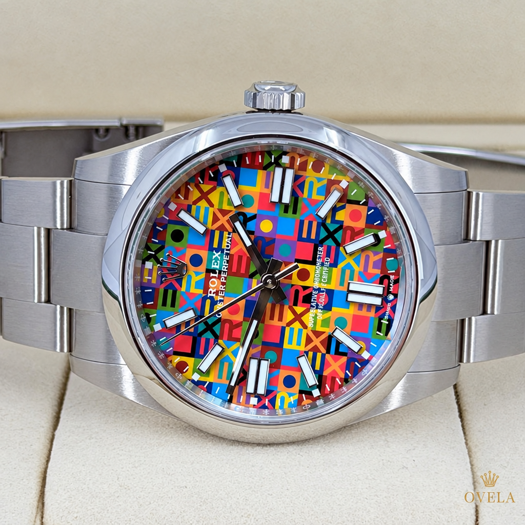 Rolex Oyster Perpetual — Cadran Célébration