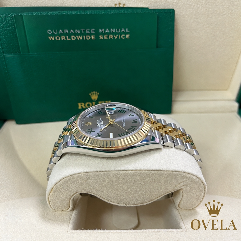 Rolex Datejust 41 | Two-Tone | Cadran Slate | Jubilee