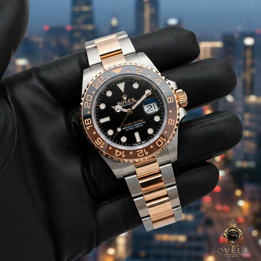GMT Root Beer gant noir ville + OVELA