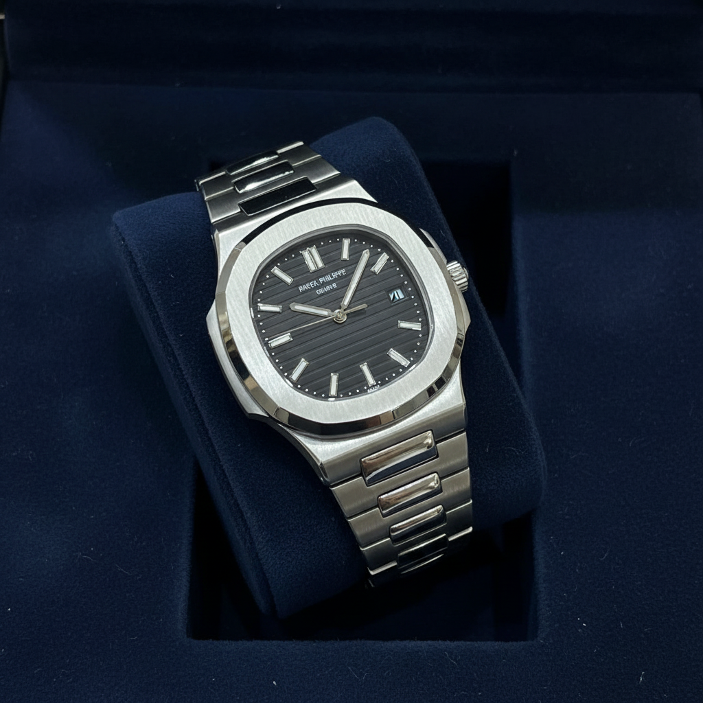 Patek Philippe Nautilus velours marine