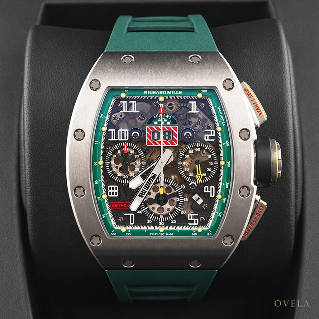 Richard Mille RM11-03 Le Mans close-up dial