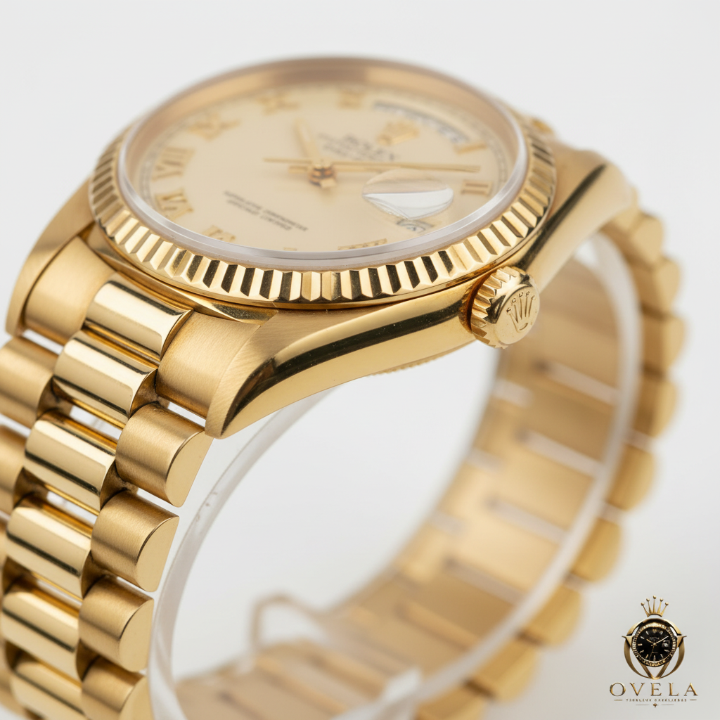 Rolex Day-Date - Vue profil latéral