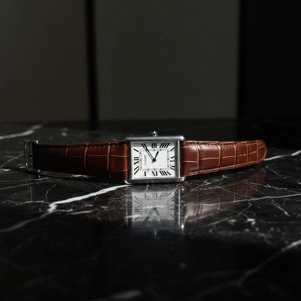 Cartier Tank Solo marbre noir