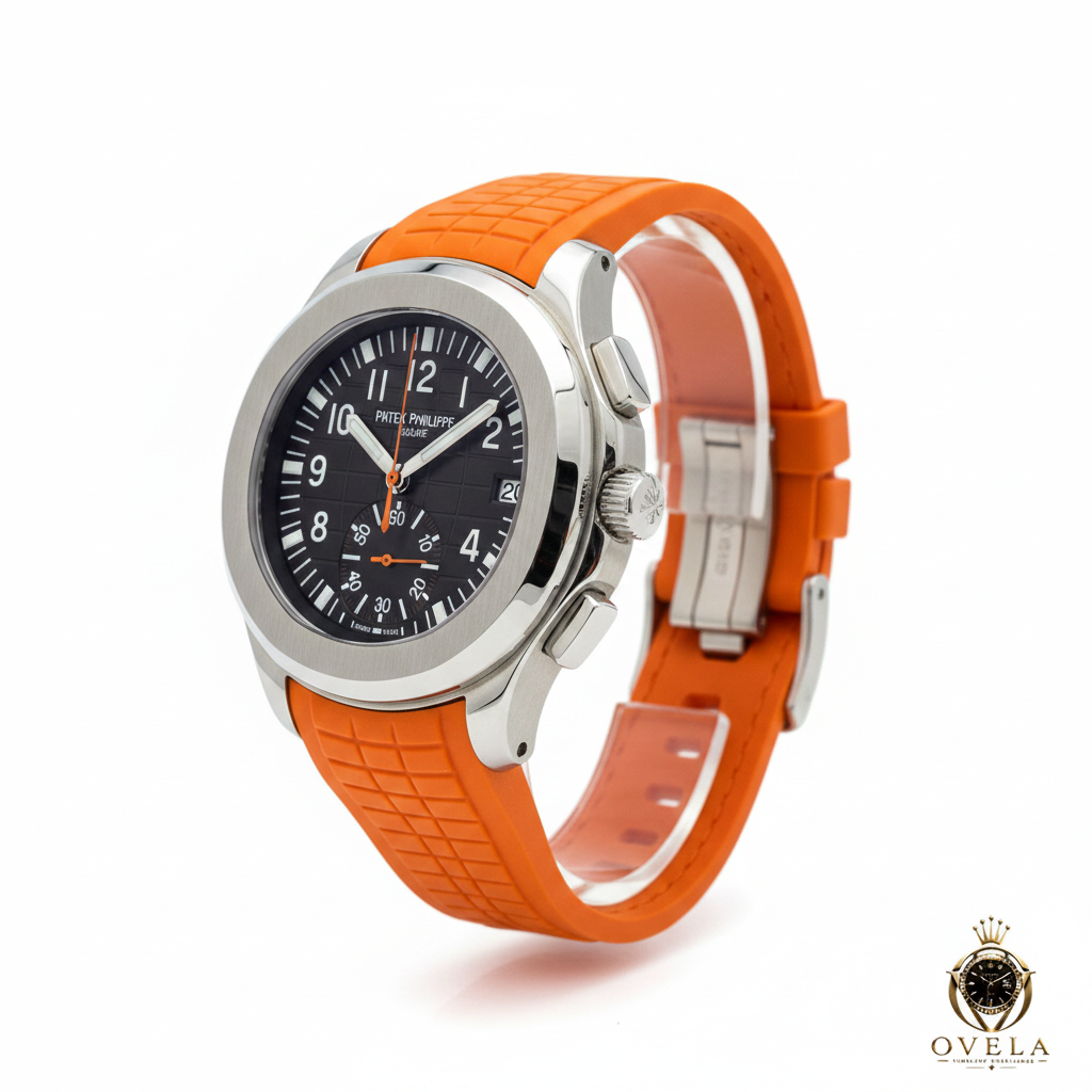 Patek Philippe Aquanaut Chrono - Vue profil latéral
