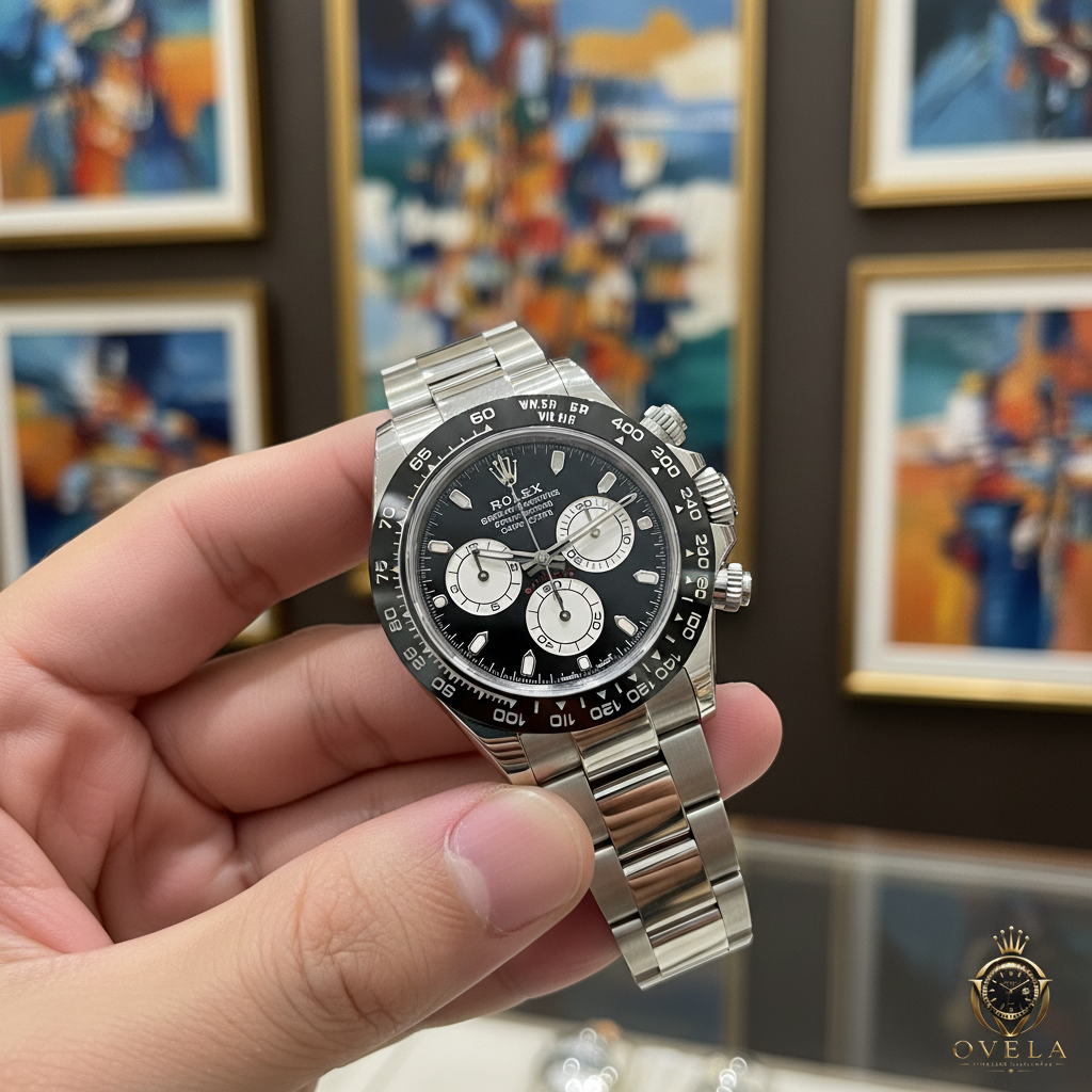 Rolex Daytona Baby Le Mans - Tenu en main boutique avec logo OVELA