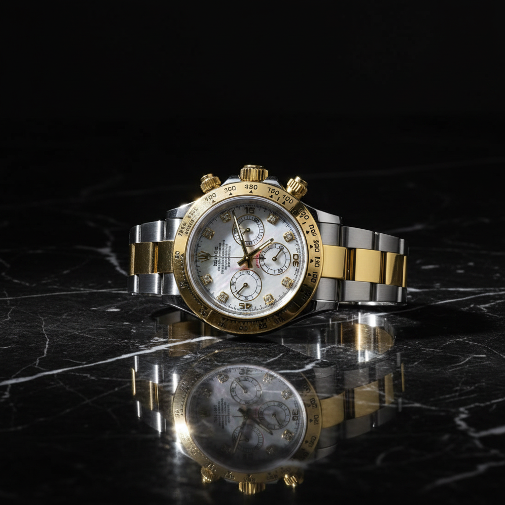 Rolex Daytona nacre marbre noir