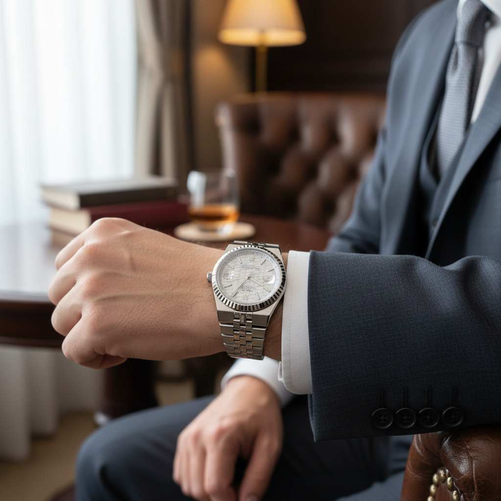 Montre au poignet lifestyle