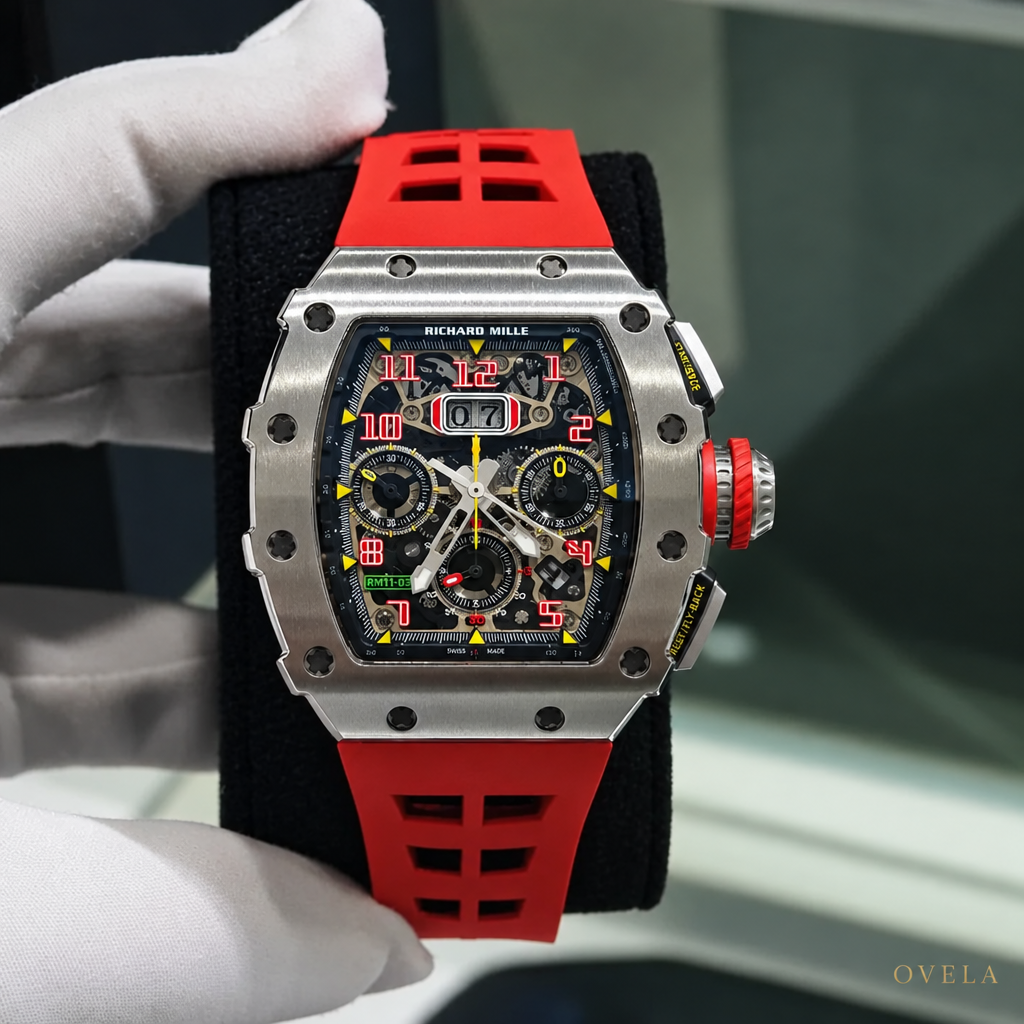 Richard Mille RM11-03 gants blancs boutique