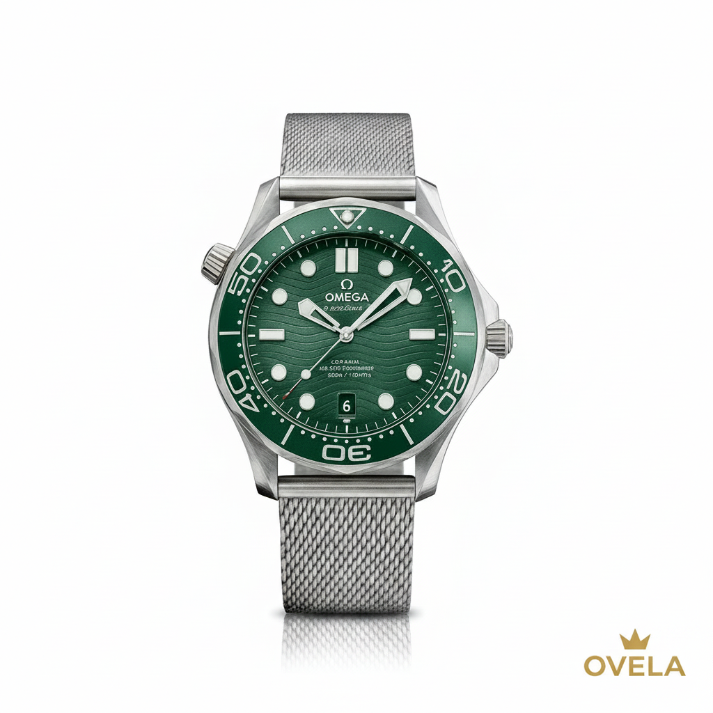 Omega Seamaster Vert Milanais cover
